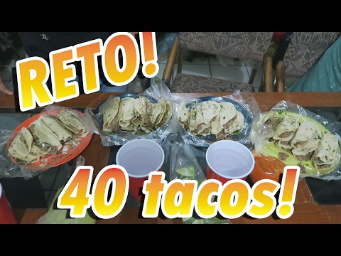 RETO DE LOS TACOS ! QUIEN COMERÁ MAS TACOS EN 10 MINUTOS ??? - RETO DE LOS TACOS ! QUIEN COMERÁ MAS TACOS EN 10 MINUTOS ???