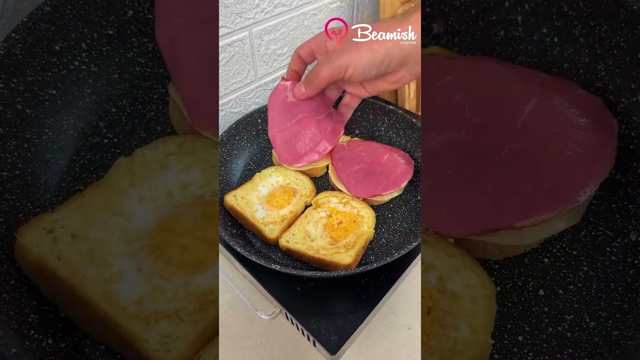 Tasty Egg in the Basket 🥚🍞 