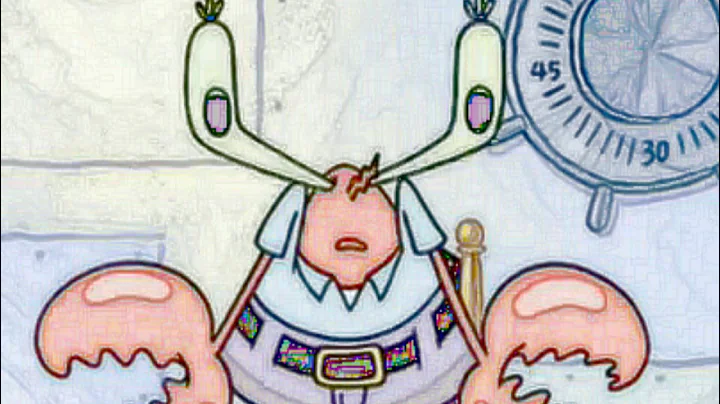 Mr. Krabs Krab Borg Robot Dance V&A Effects 1 (Corel VideoStudio)