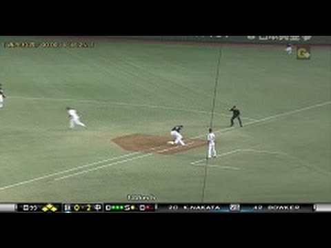 中日 クラーク 満塁のピンチで冷静なプレイ 東京ドーム
