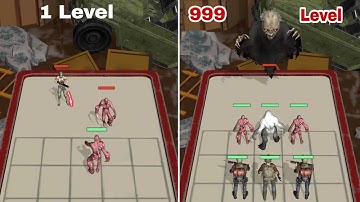 Merge Zombie Defense Max Level Gameplay