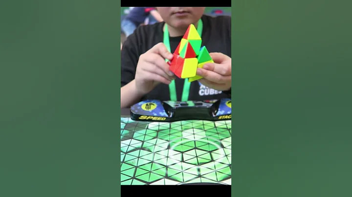 8.22 Official Pyraminx single ! / Atoutcubes open 2023 #shorts#viral#popular#speedcubing#competition