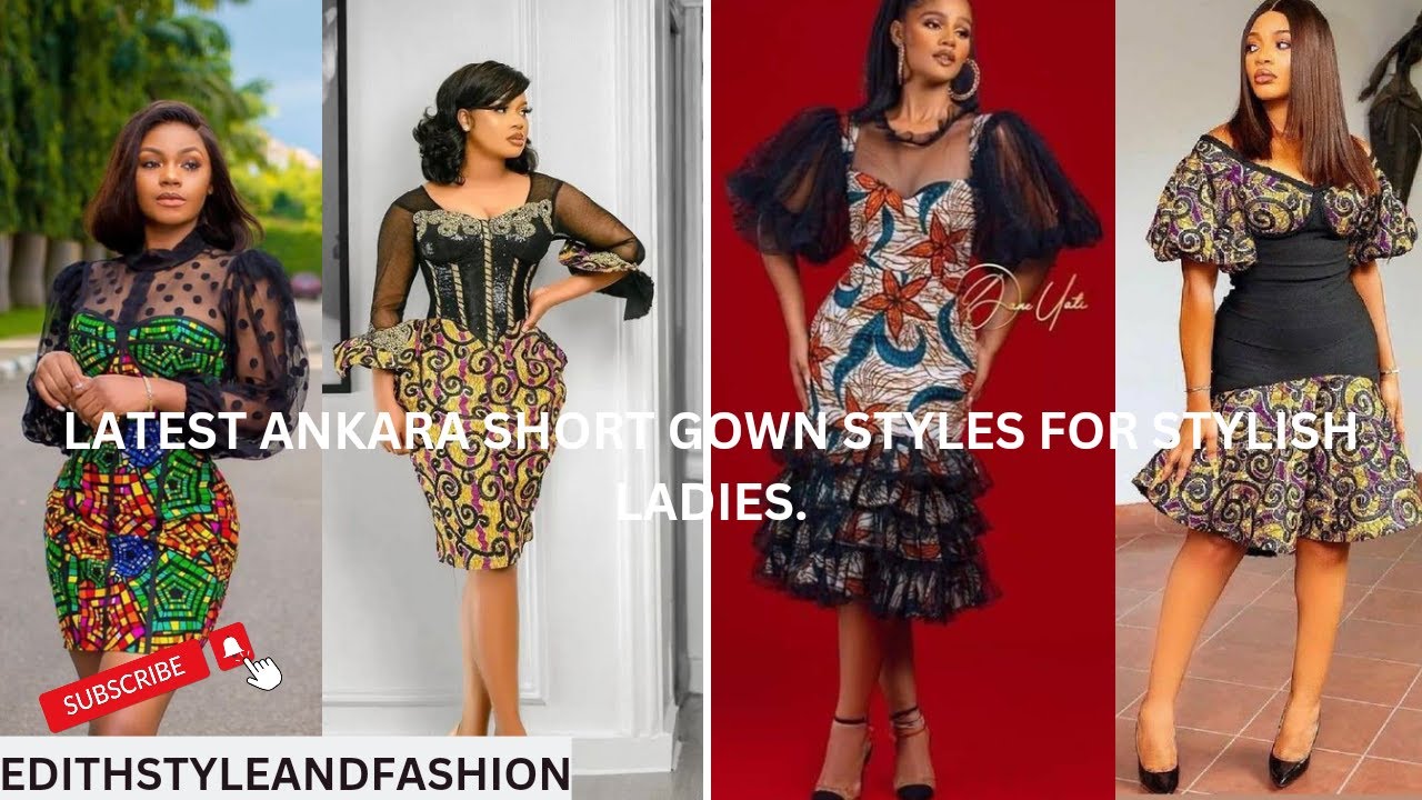 Latest Ankara Short Dress Styles for Elegant Ladies | New Ankara Short Gown  Styles | Ankara Gowns - YouTube