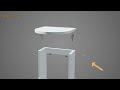 Setro Zigon Nesting Table Assembly Guide | Setro Zigon Sehpa Montajı | Goldfalez