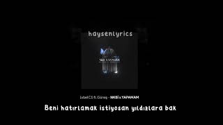 Lvbel C5 ft. Güneş || NKBI x YAPAMAM [slowed & reverb / Lyrics Video] Resimi