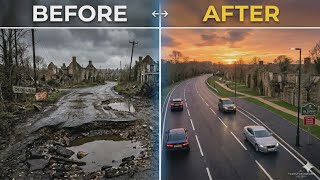Broken Road to Modern Highway | Amazing Road Repair Transformation