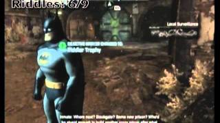 The MetaGame - Arkham City (Riddler Trophy Guide) - Part 11 Industrial District
