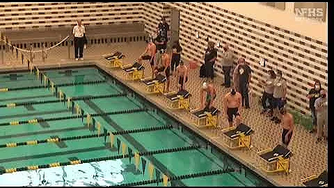 Kevin Maas 50 Free MHSAA D1 State Champion
