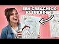 HET CREACHICK KLEURBOEK IS UIT! Kleurplaten voor iedereen, van jong tot oud!