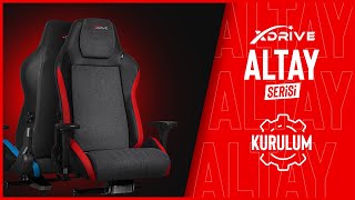 Oyuncu Koltuğu Kurulum Xdrive Altay Gaming Profesyonel Oyuncu Koltuğu