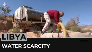 Libya water scarcity: Digging wells to access underground aquifers