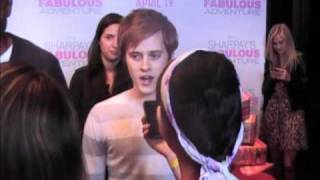 I interviewed lucas grabeel at sharpay's fabulous adventure world
premiere on 4/6/11.