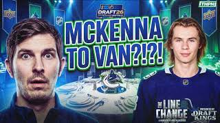 The Line Change Podcast: Episode 527 - McKenna draft hopes still alive for the Canucks?!? The ONL...