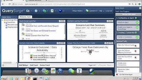 How to compare a Cognos report to a database using QuerySurge