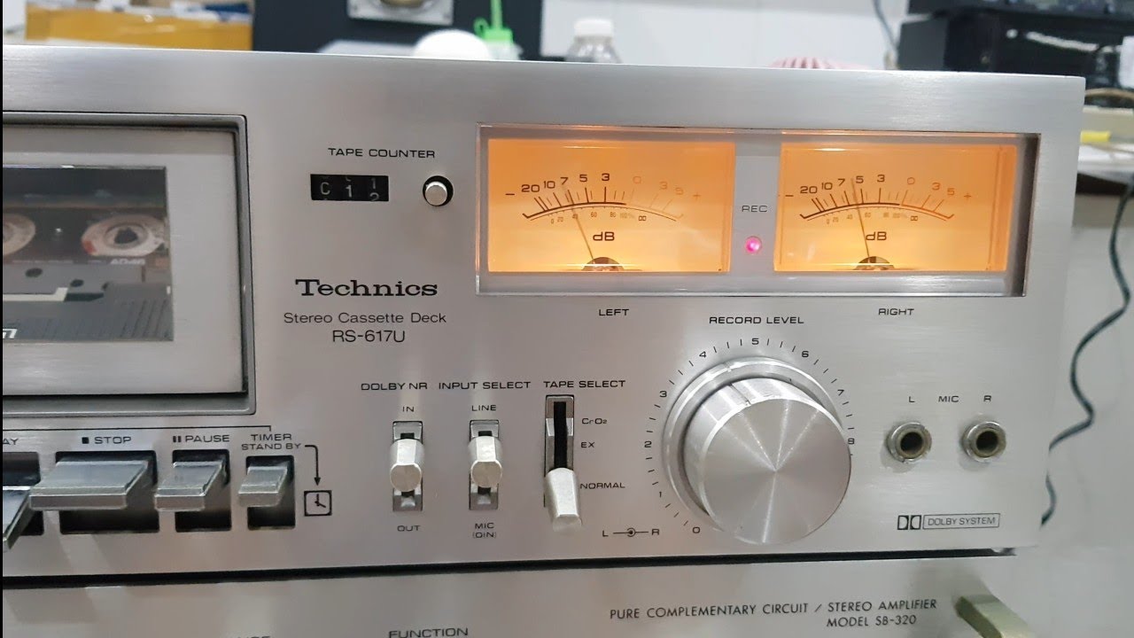 ラジオ・コンポ Technics RS-617U カセットデッキ Technics RS-617Uを修理してみた – みかさベースで