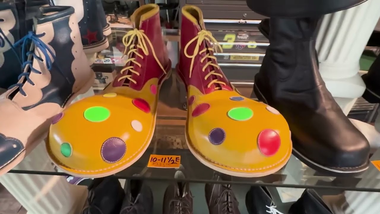 SUMMER SALE 50% OFF CLOWN SHOES, SANTA BOOTS, RIDEING BOOTS.