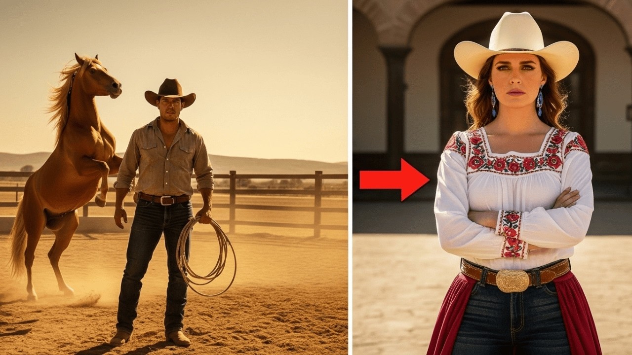 La Hija del Ganadero Apostó Su Mano al Jinete Humilde… Pero Jamás Imaginó Que Perdería Su Corazón