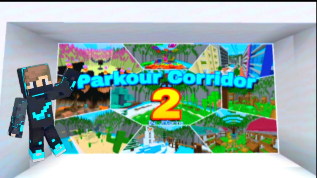 minecraft Parkour corridor 2.// in hindi // Parkour // @minecraft // # ...
