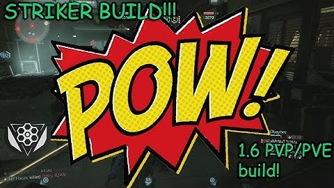 Best STRIKER build ever! 1.6 (The Division) PVP & PVE