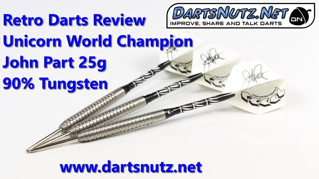 Retro Darts Review: Unicorn Part WC 25g Darts -