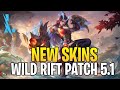 Wild rift  new skins and major release   league of legends wild rift