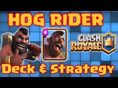 Best 2.8 elixir hog cycle | Best hog rider deck | Clash Royal - YouTube