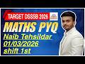 DSSSB MATHS