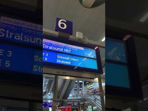 Video: Ceļojums ar vilcienu Vācijā