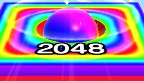 BALL RUN 2048  - All  Levels Gameplay IOS  (Part 89) .