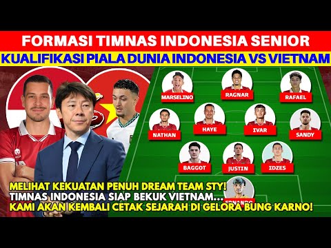RAMAIKAN GBK! Inilah Prediksi Line Up Timnas Indonesia vs Vietnam di Kualifikasi Piala Dunia 2026