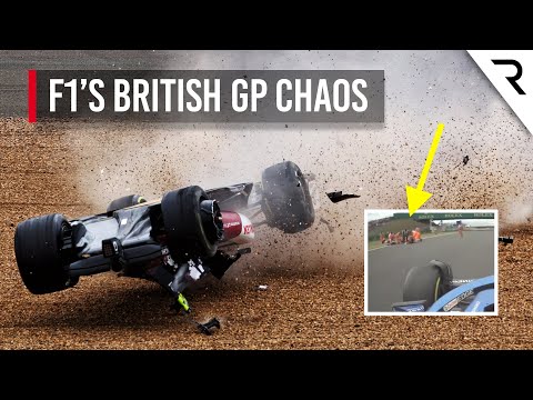 Zhou Guanyu's terrifying British GP crash and how F1 escaped something worse