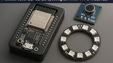 Practical case: ESP32 I2S spectrogram INMP441 & WS2812B