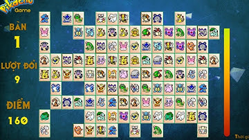 Game Pikachu - Xếp Hình Pokemon Cổ Điển - Nối Thú