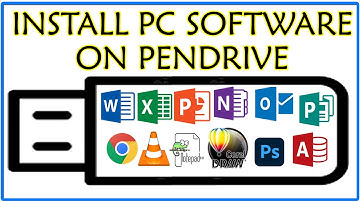 How to Install PC Software on a USB Flash Drive | Create Portable Apps flash Drive