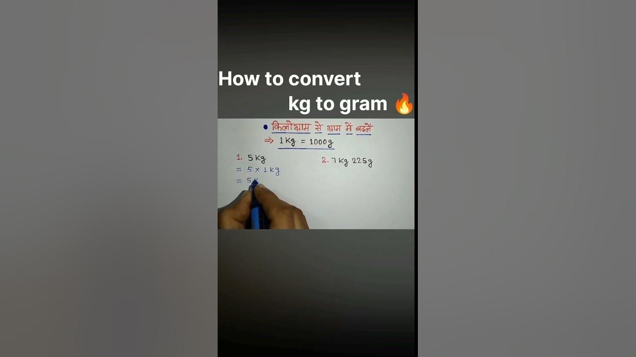 how-to-convert-kg-to-gram-it-s-very-easy-to-remember-viral