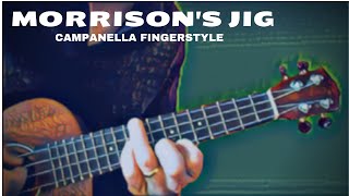 Video thumbnail of "Morrison's Jig - Irish Ukulele Campanella #irishmusic"