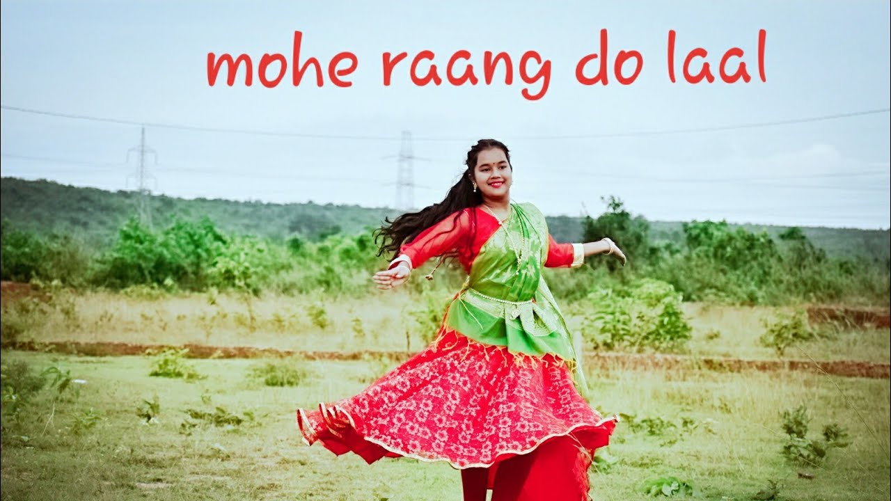 Mohe rang do laal by Baishnabee/Mohe rang do laal song/dance ...