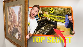 HIDDEN SECRET BUNKER IN OUR HOUSE!