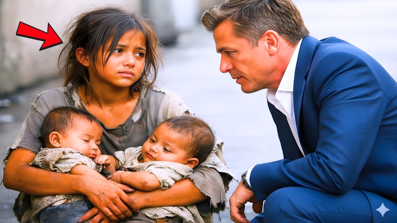 „Czy może pan adoptować moje młodsze rodzeństwo…” — zapytała dziewczynka milionera… a to, co zrobił…