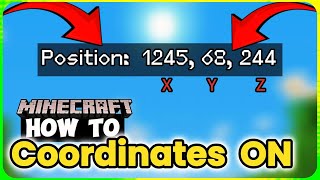 How To Enable Coordinates in Minecraft (Bedrock Edition) Easy Guide