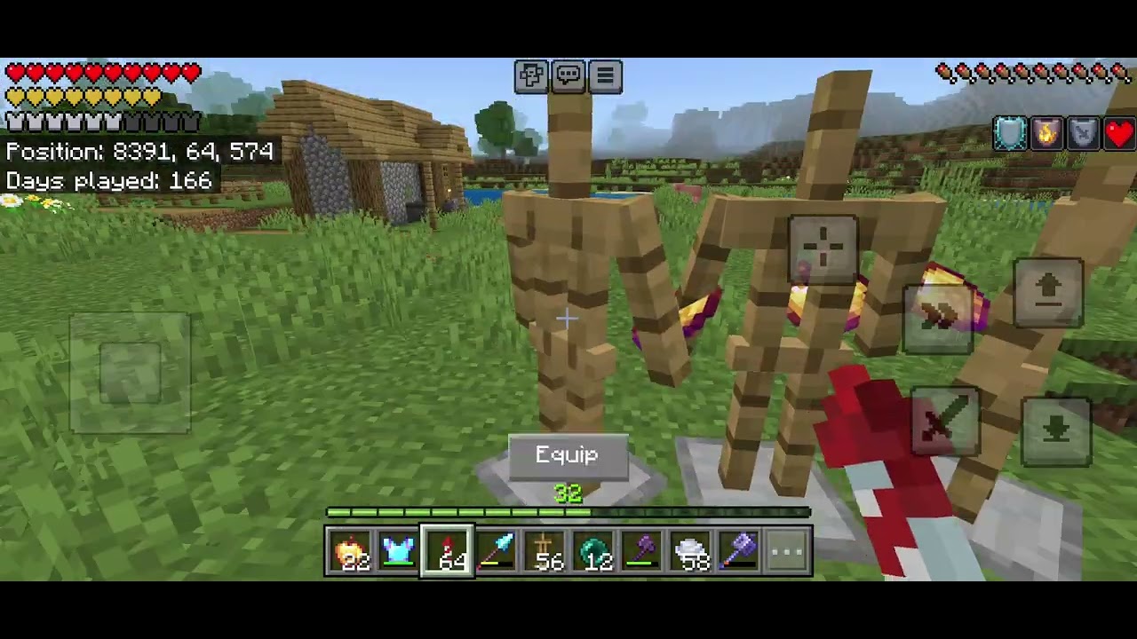 My first time practicing with armour stands