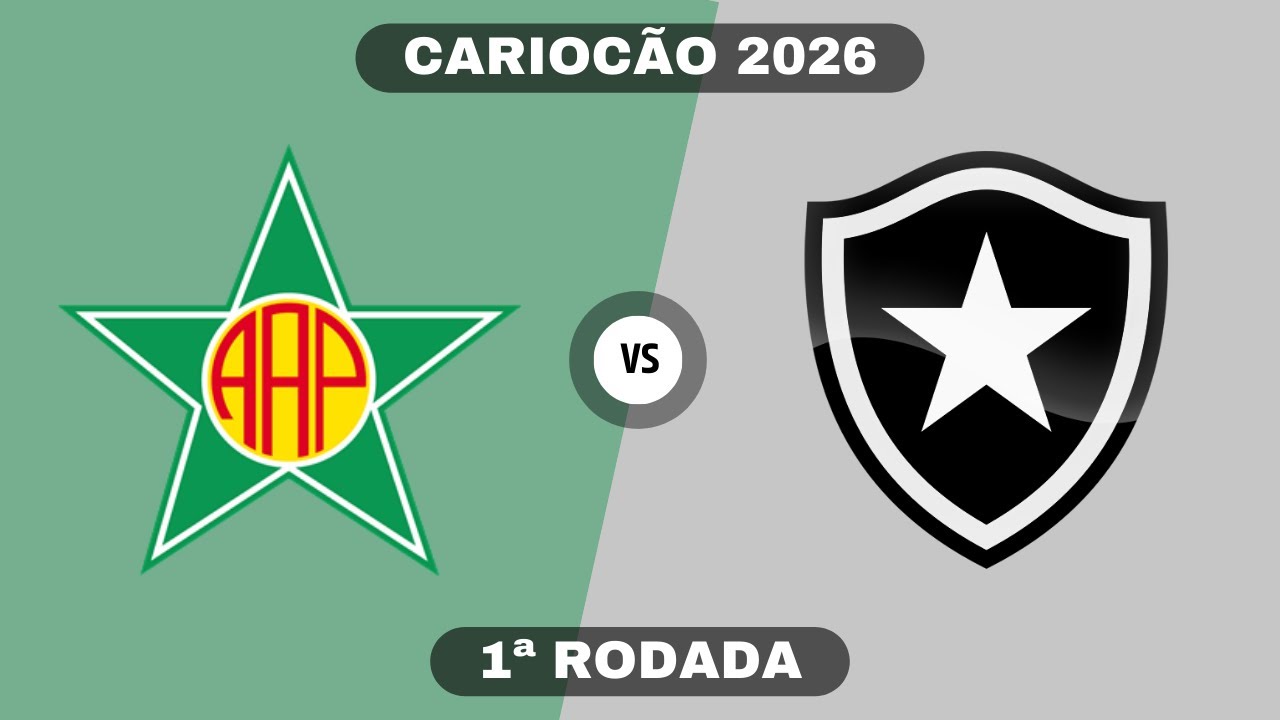 PORTUGUESA-RJ x BOTAFOGO | Cariocão 2026 | 1ª Rodada | Simulação PES 21