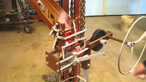 Mechanical Dual action can crusher #1