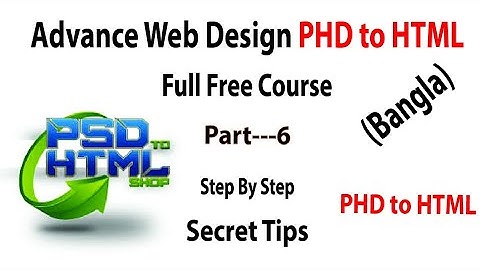 Web Design & Development Free Full Course (Bangla) Lesson-6