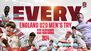 Six Nations U20 | Every Try 🔥