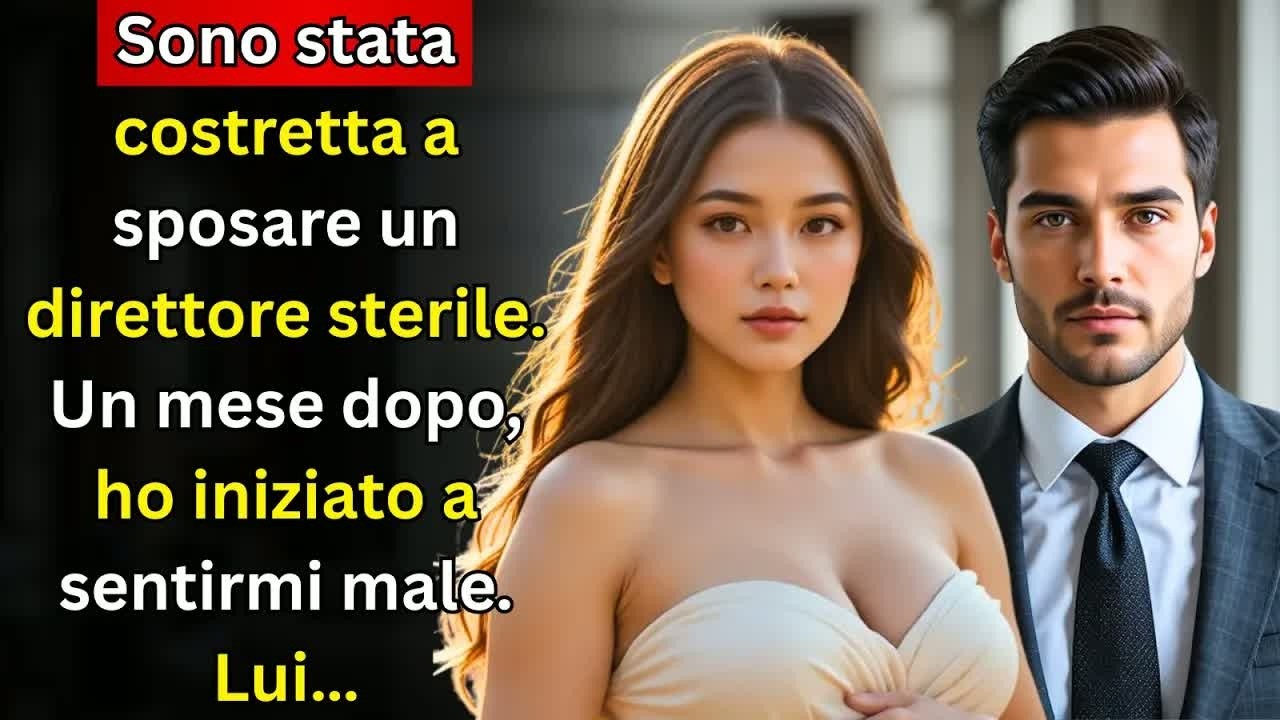 Sono stata costretta a sposare un regista sterile  Un mese dopo, ho iniziato a sentirmi male  Lu