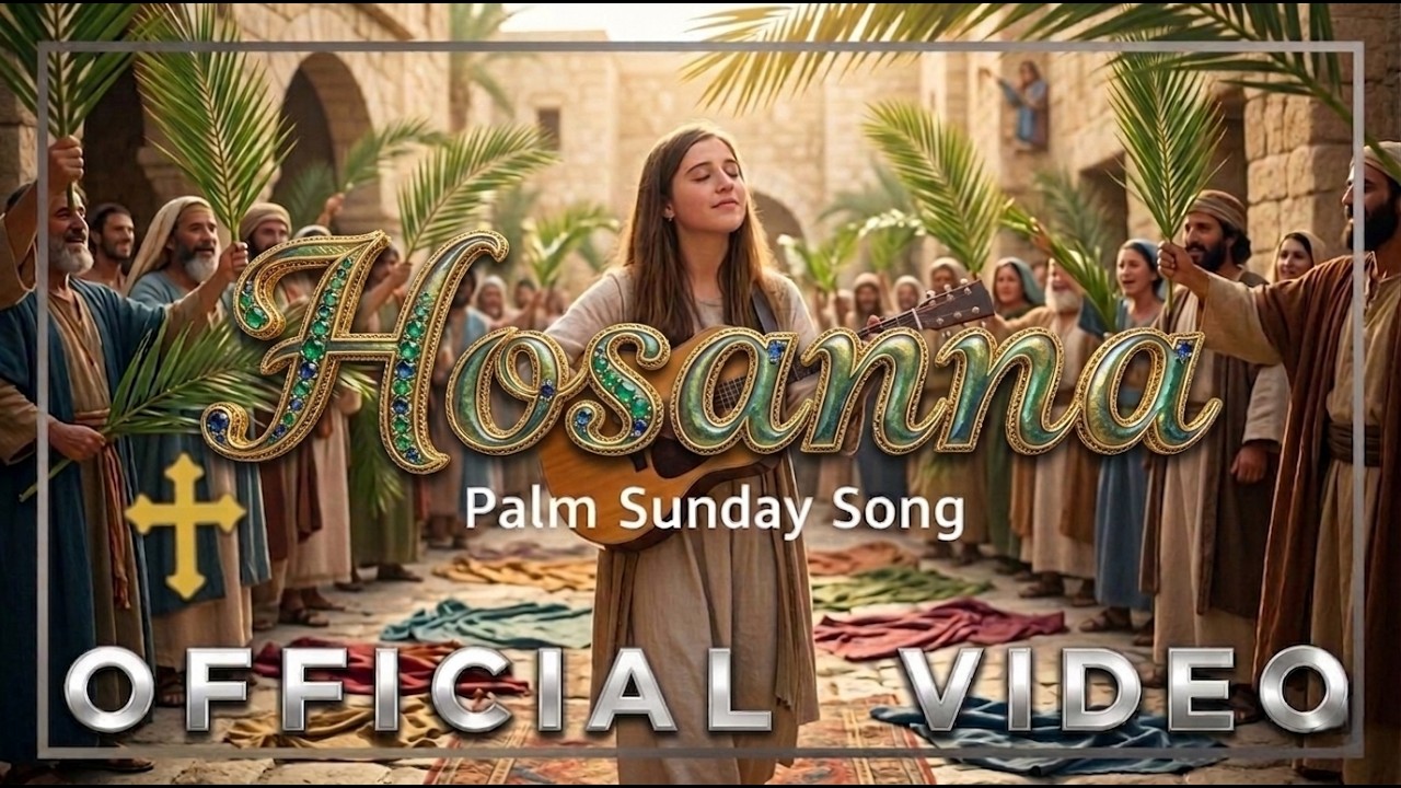PALM SUNDAY WORSHIP 🌿 | Hosanna Song | Hosanna, King, Jerusalem, Praise, Blessed, Entry, Glory