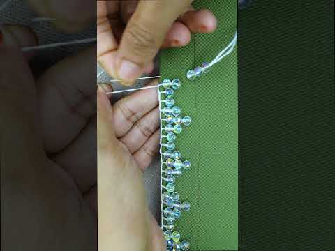 #churider #diynstitch #embroidery #beads #stitchboutique #handembroidery #loopstitch #sewing #diy