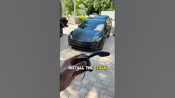 Installing a Stalk in my Friend’s Model 3 Performance 😳😤