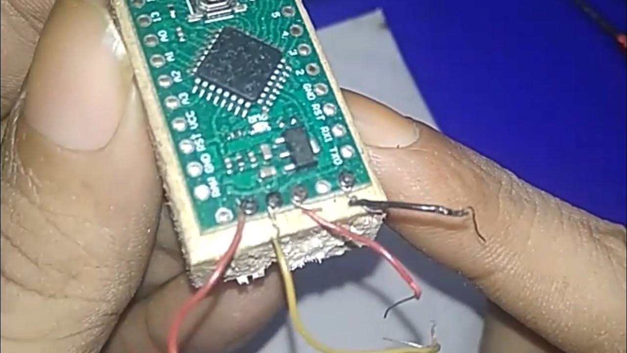 LGT8F328P blink test Arduino - YouTube